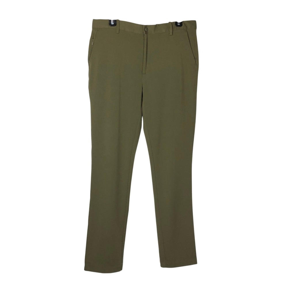 2025 Quince Mens Ultra-Stretch 24/7 Smart Chino Size 32x32 Olive Green Office